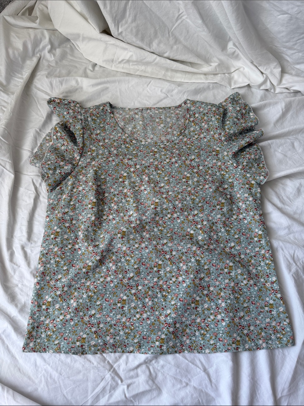 5 pack Floral Mixed-Color Women's Blouse - Lightweight Summer Tops - Picture 9 of 16